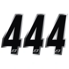 Startnummern NR.4 BlackBird Racing für Motorräder 7112489