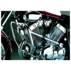 Schutzbügel vorne 2 teilig chrom für Motorräder