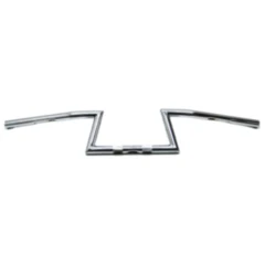 Lenker Z-Rohr 25,4 mm Chrom für Chopper und Cruiser