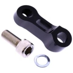 Spiegeladapter schwarz JMP M10 X 1.25RE für Motorräder