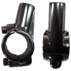 Spiegelhalter schwarz 22 mm für Motorräder 7130610