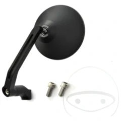 Spiegel schwarz Universal für Motorrad Daytona