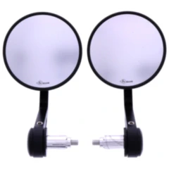 Lenkerendenspiegel schwarz für Motorräder JMP