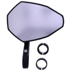 Lenkerendenspiegel kurz schwarz Daytona für Motorräder