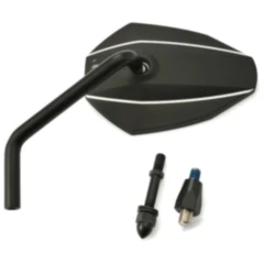 Spiegel Daytona schwarz links Universal