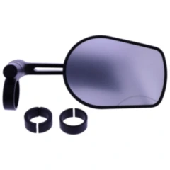 Lenkerendenspiegel Daytona Alu schwarz für Motorräder