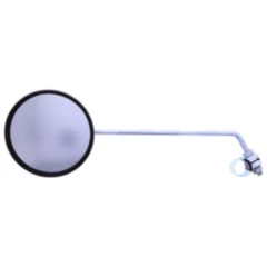 Runder Chromspiegel links für Motorräder