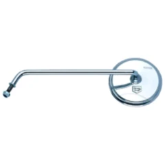 Runder Chromspiegel für linke Montage