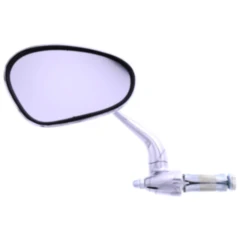 Lenkerendenspiegel chrom oval links