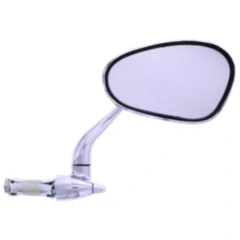 Lenkerendenspiegel für Motorroller chrom rechts