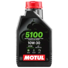 Motoröl 10W30 4T 1 Liter Motul HC - Synthese 5100 passend für: MZ/MUZ Skorpion