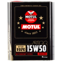 Motoröl 15W50 4T für klassische Motorräder 2L Motul teilsynthetisch