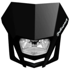 Scheinwerfermaske LMX Universell schwarz