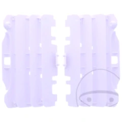 Kühlerlamellen Satz für Motorräder weiß