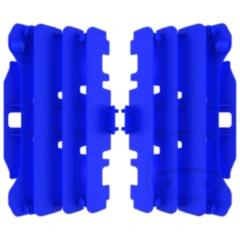 Kühlerlamellen Schutz blau für Motorräder