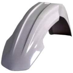 Vorderes Schutzblech in Weiß für Motorräder
