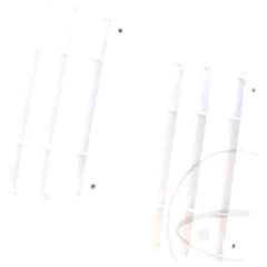 Kühlerlamellen Satz für Motorräder weiß 7160972