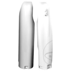 Gabelprotektor Set für Motorräder - weiß