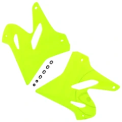 Kühlerabdeckungen Set gelb fluoreszierend