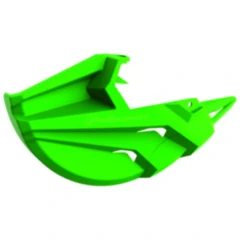 Bremsscheibenprotektor für Motorräder grün untere Hälfte