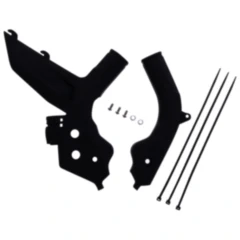 Rahmenprotektor Set schwarz