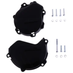 Kupplung/Zündungsdeckel Protektor schwarz Satz passend für: Husqvarna FE 7162559