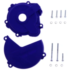 Kupplung/Zündungsdeckel Protektor blau Satz passend für: Sherco SE