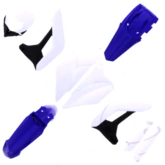 Komplettkit blau/weiß / schwarz passend für: Sherco SEF, SE