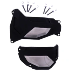 Kupplung/Lichtmaschine Deckel Protektor schwarz Satz Street passend für: Fantic Caballero