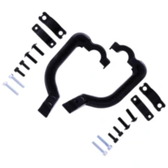 Befestigungssatz Universell schwarz für MX Flow/Bullit