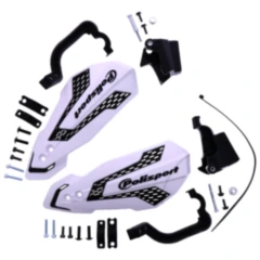 Handprotektor MX Flow weiß / schwarz Satz passend für: Sherco SE, SEF, Trial