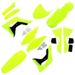 Komplettkit gelb fluoreszierend passend für: Honda CRF