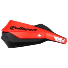 Handprotektor Trail Blazer rot/schwarz für Motorräder