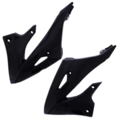 Kühlerabdeckung schwarz Kit für Motorräder