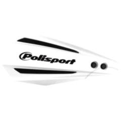 Handprotektor MX Bullit weiß / schwarz Satz passend für: Husqvarna FE, TE