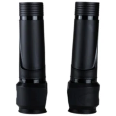 Gabelprotektor Satz Universal schwarz unten für Motorräder