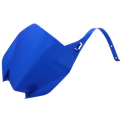 Startnummerntafel blau für Motorräder