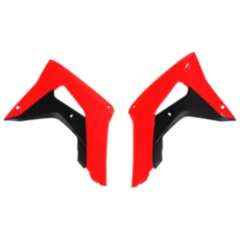 Kühlerabdeckung rot Satz passend für: Honda CRF