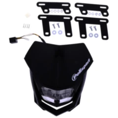 Scheinwerfermaske Halo Schwarz LED