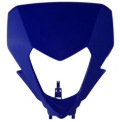 Scheinwerfermaske blau/schwarz ohne Elektrik für Motorräder