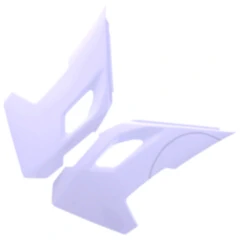 Kühlerlamellen Satz weiß passend für: Husqvarna FE, TE, FC, TC