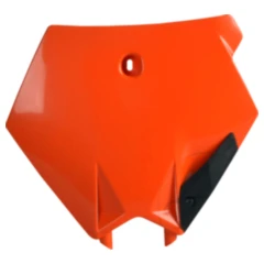 Startnummerntafel weiß für Offroad-Motorräder