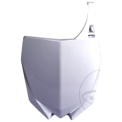 Startnummerntafel Weiß für Motorräder