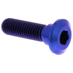 Schraube Bremsscheibe JMP Bolt M8X1. 25 mm 30 mm Titan blau passend für: Kawasaki Z, VN, ZZR
