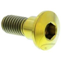 Schraube Bremsscheibe JMP Bolt M8X1. 25 mm 22 mm Titan gold passend für: Suzuki AN, LT - A, UH