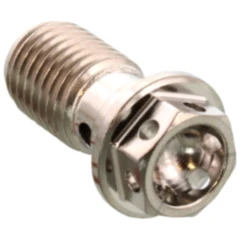 Hohlschraube einfach M10 x 1. 25 JMP Bolt Edelstahl V4A Racing passend für: Honda CBR, CB, VT