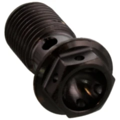 Hohlschraube einfach M10 x 1 Titan Racing schwarz passend für: Ducati Scrambler, Monster, 848