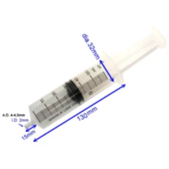 Spritze für schwer erreichbare Bereiche