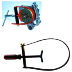 Halter für Polräder 60-250 mm JMP