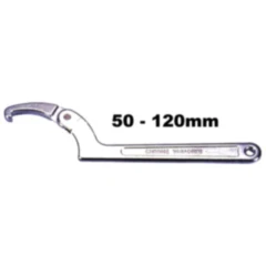 JMP Hakenschlüssel mit Gelenk 50-120 mm für Motorräder